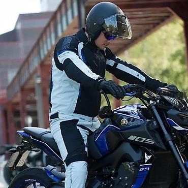 cloudtec patike: Modeka muška moto jakna – sportsko‑turistički kroj - Materijal — 4