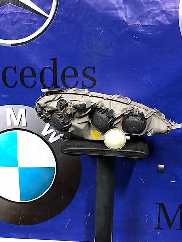 1998: Передняя левая фара Mercedes-Benz 1998 г., Б/у, Оригинал, Япония — 2