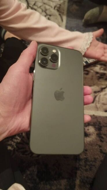 поко х4 про бу: IPhone 12 Pro Max, Колдонулган, Matte Midnight Green