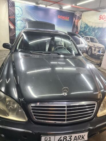 машина хундай: Mercedes-Benz S-Class: 2002 г., 3.2 л, Автоматические, Бензин, Седан