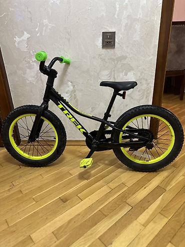 cube velosiped: İşlənmiş İki təkərli Uşaq velosipedi Trek, 16", sürətlərin sayı: 1 — 1