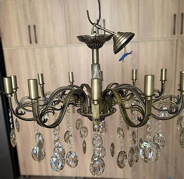 ucuz tül perdeler: Çılçıraq, 10 və daha çox lampa, Metal — 1
