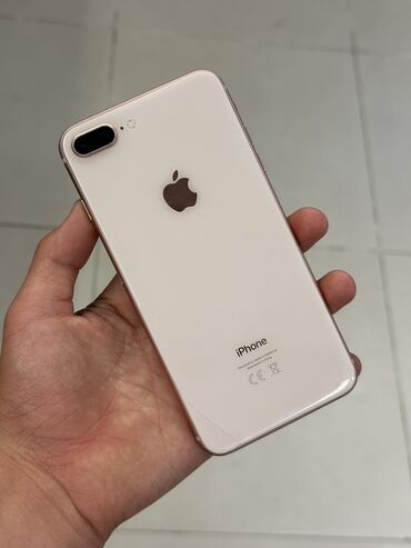 Apple iPhone: IPhone 8 Plus, 64 ГБ, Золотой, Защитное стекло, 75 %
