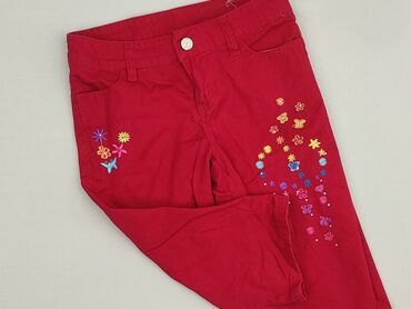 3/4 Children's pants: 3/4 Children's pants 7 years, Synthetic fabric, condition - Very good