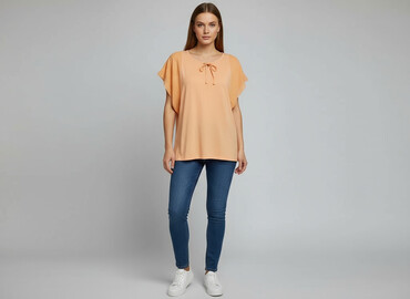 t shirty z dłuższym tyłem: Bodyflirt, Футболка жіноча, розмір S