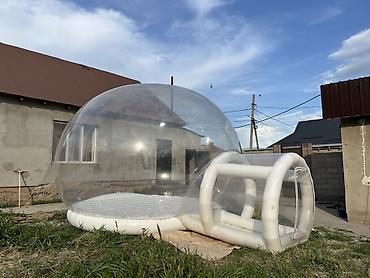 форма танцы: Прозрачный надувной купол “Bubble” с входным тоннелем - Формат — 2