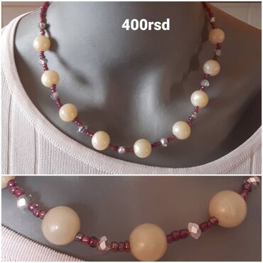 Ogrlice: Ogrlice 30 modela Hand Made, Tu sam za sva pitanja. Cene na slikama — 2
