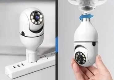 Bu, ev və ya ofis təhlükəsizliyi üçün nəzərdə tutulmuş, lampa formalı