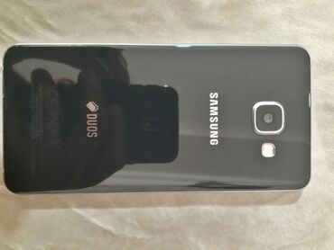 işlənmiş telefonlar a3: Samsung Galaxy A3 2016, 16 GB, rəng - Qara, İki sim kartlı