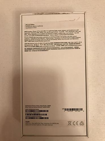 ipad pro m5: IPhone 14 Pro, 128 GB, Deep Purple, Face ID — 2
