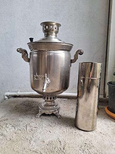 Samovarlar: İşlənmiş Od Samovar, 7 l, Ünvandan götürmə — 1