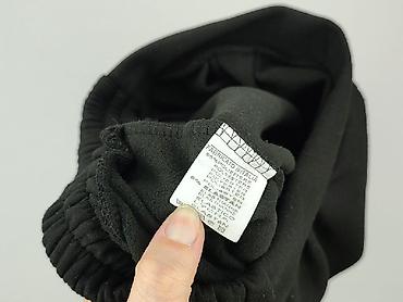 czarne cargo pull and bear: ITALY FASHION, Spodnie materiałowe damskie, rozmiar S — 4