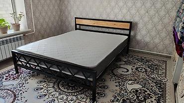 Двуспальные кровати: Двуспальная кровать, Новый, Каркас без матраса, длина - 200 см — 13