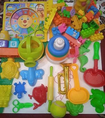 Игрушки: Набор детских игрушек: автомобили, спецтехника, герои и — 9