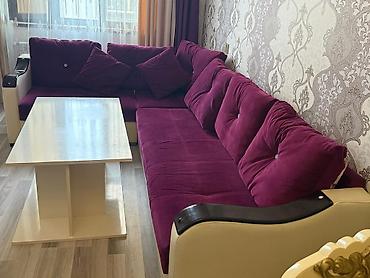 iwlenmiw kunc divan: Qonaq otağı mebel dəsti: künc divan və stol stul dəsti satılır, jurnal — 4