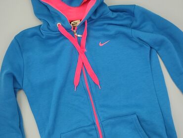 błękitne bluzki damskie: Women`s hoodie, Nike, M (EU 38)