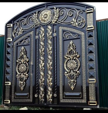 Həyət darvazaları: Metal EN MMC olaraq istədiyiniz forma və ölçüde demir işlerinin -da lalafo.az — 23 Həyət darvazaları: Metal EN MMC olaraq istədiyiniz forma və ölçüde demir işlerinin — 23