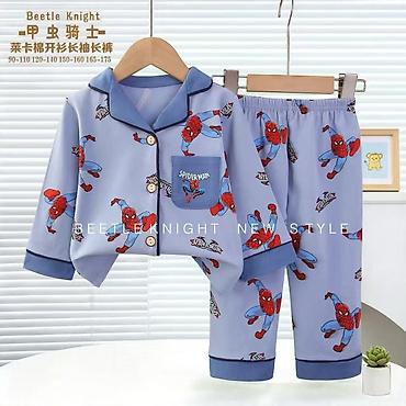 Uşaqlar üçün digər geyimlər: Uşaq pijama dəsti – Beetle Knight New Style 1yawdan 12yawa kimi - İki — 6