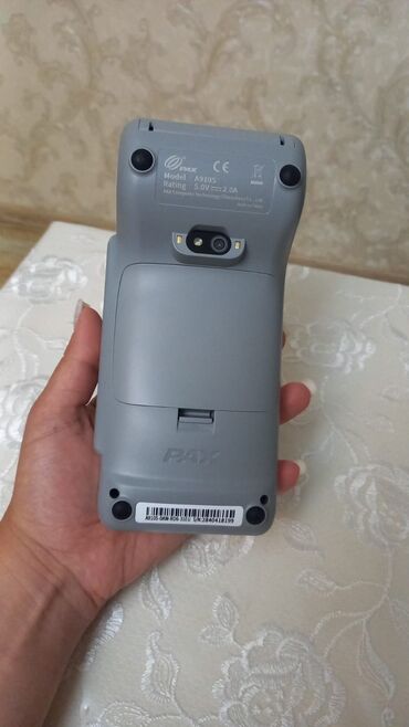 İstehsal avadanlığı: PAX A910S ağıllı POS terminalı - Model: PAX A910S - Enerji tələbi