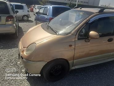 обмен авто в бишкеке: Daewoo Matiz: 2001 г., 0.8 л, Автомат, Бензин — 5