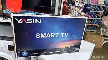 ТВ и видео: Срочная акция Телевизоры Yasin 32 cmart Экран защитный слой — 10