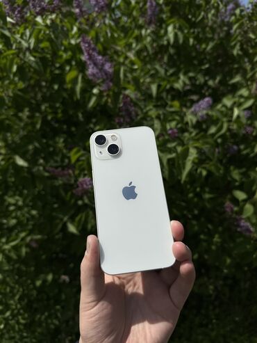 Apple iPhone: IPhone 13, Б/у, 128 ГБ, Белый, Чехол, Коробка, 86 %