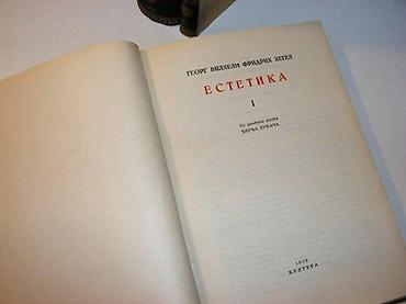 second hand: ESTETIKA 1-3 Georg Vilhelm Fridrih HegelKultura Beograd,1959strana — 3