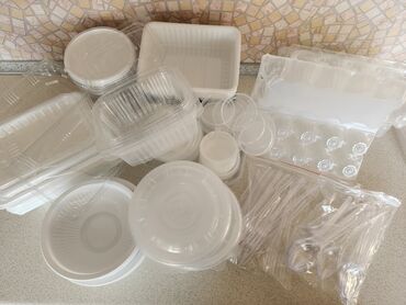 Кухонные принадлежности: Пластик посуда разная цена за все фото чашки тарелки миски контейнер