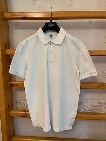 qar geyimi: Polo köynək, Benetton, XS, rəng - Ağ — 1