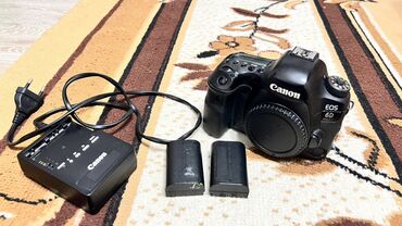 камера для машины: Canon EOS 6D Mark II (тушка) Зарядка, 2 батарейка менен Сатылат