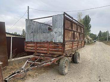 запчасти jac: Прицеп тракторный с самосвальным кузовом + навесной плуг - Двухосный — 2