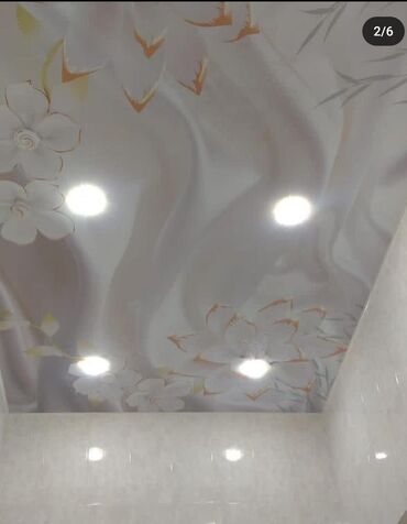 Светодиодная потолочная панель: Натяжной потолок с декоративным рисунком. Подходит для создания — 4