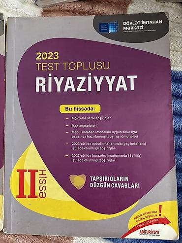 informatika 1 ci sinif: Riyaziyyat 11-ci sinif, 2023 il, Pulsuz çatdırılma — 1