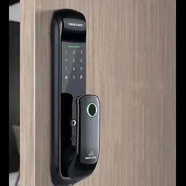 darvaza qapi: Smart Lock QL-S921 Ağıllı Qapı Kilidi – Bluetooth, Barmaq İzi və — 2
