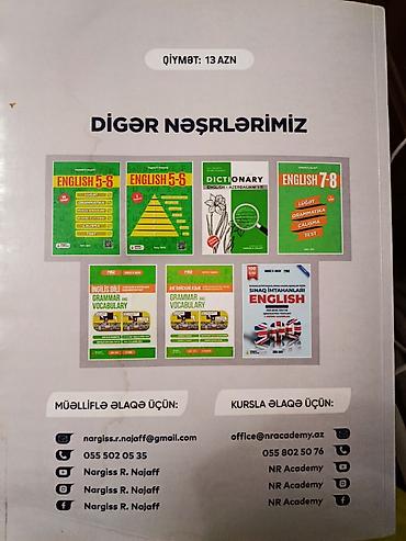Книги и журналы: Məhsul: English 250 – Buraxılış imtahanlarına hazırlaşanlar üçün sınaq — 2