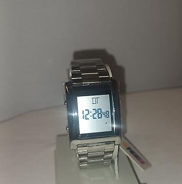 casio saat: SKMEI rəqəmsal qol saatı - Dizayn: kvadrat korpus, metal rəngli polad — 5