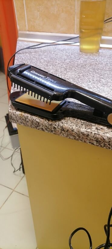 Pegle na paru: Pegla profi Francuskog proizvođača 200w. JILBERE Paris. Širokih ploča — 14