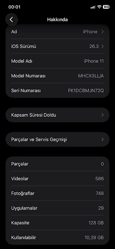 Apple iPhone: IPhone 11, Qara, Face ID — 8