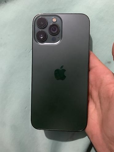 apple 11: IPhone 13 Pro Max, Б/у, 128 ГБ, Alpine Green — 2