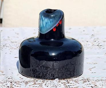 Ostali antikviteti: Art Deco vaza Fat Lavas Mid Century West Germany 1,6kg! — 2