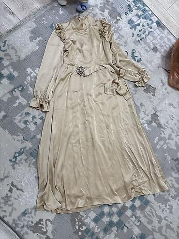 Повседневные платья: Женские длинные платья и накидка-абайя (набор) 1) Черная — 2