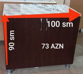 metbex mebelleri 2020 instagram: Гостиный стол, Новый, Нераскладной