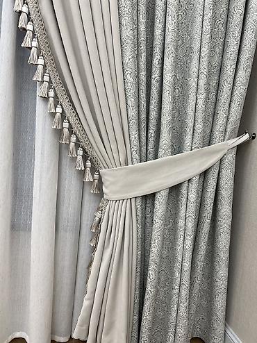 Шторы и занавески: Шторы под ключ Бесплатные замеры при заказе Выезд и консультация at lalafo.kg — 14 Шторы и занавески: Шторы под ключ Бесплатные замеры при заказе Выезд и консультация — 14