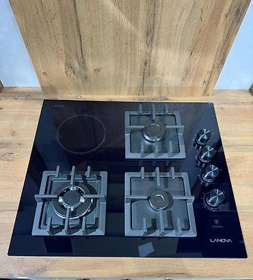 peçka soba: Qaz plitəsi "Lanova" LANOVA şüşə - keramika Ölçüsü 60 sm İstehsalçı — 1