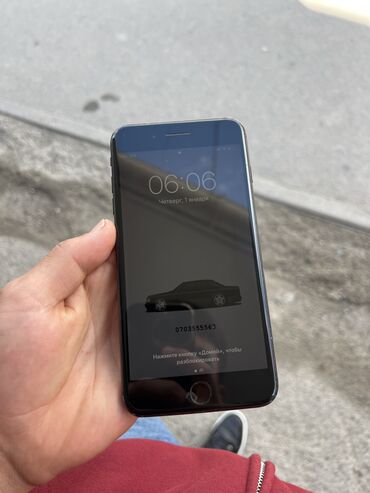 обмен айфон на андроид: IPhone 7 Plus, Б/у, 128 ГБ, Jet Black, 100 %