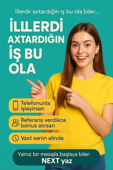 бесплатные сайты для рекламы: Satış meneceri tələb olunur, qadıblar və bəylər üçün, Təcrübəsiz