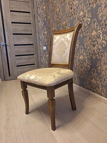 study table: Стол и стул для зала, Новый, цвет - Коричневый — 3
