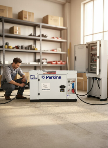 Agregati: Nov i veoma kvalitetan PERKINS agregat (dizel) bešumni  - Model — 1