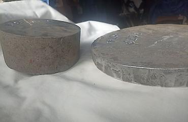 stege za fioke: Dva aluminijumska kruga( tuljka ) sa slike,veći fi 270 mm debljine 27 — 2