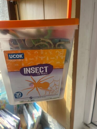 песочница купить: Набор фигурок насекомых UcokToys “Insect The World” - Серия: Insect